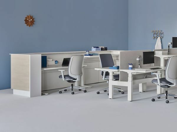 herman miller healthcare workstations individual workspace healthcare industry boston nyc manchester burlington portland