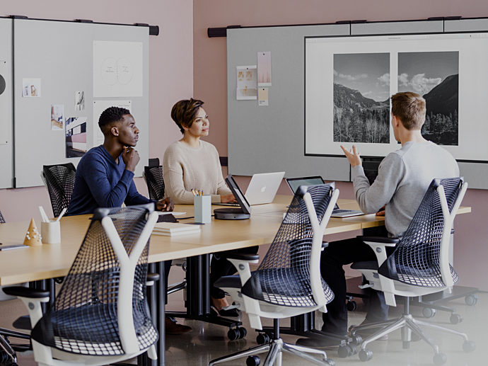 collaborative conference room office furniture ergonomic chairs